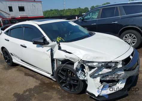 2017 Honda Civic Ex-T from USA, damaged, VIN 2HGFC1F31HH638100